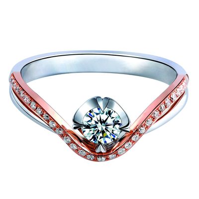 Antique Style Round Cut Diamond Engagement Ring 1.60 CT GIA Certified 18k Gold