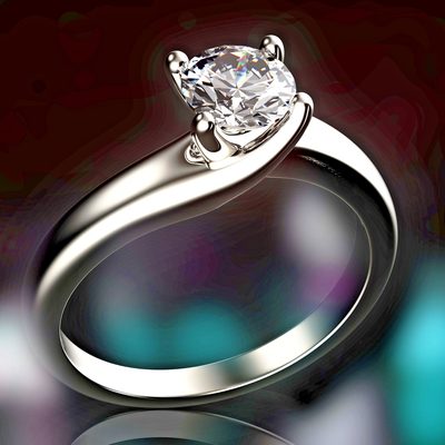 Platinum Solitaire Ring - 1.00 ct GIA Certified - Natural + Appraisal