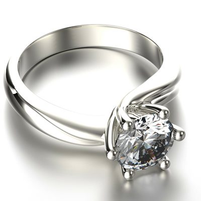 GIA Certified 1.50 Carat Round Cut Diamond Solitaire 14k Engagement Ring
