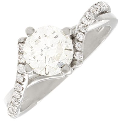 Antique Design Round Cut Diamond Engagement Ring 2.60 CT GIA Certified